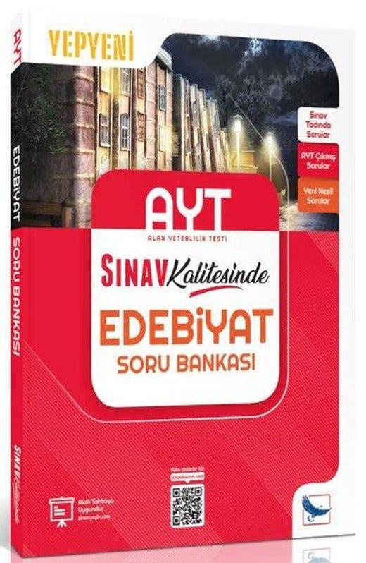 AYT Edebiyat Sınav Kalitesinde Soru Bankası | Sınav Yayınları (İnce Kapak)