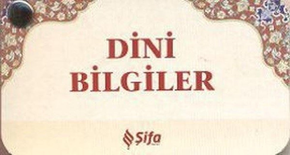 Dini Bilgiler (Kartela) | Şifa Yayınevi (İnce Kapak)