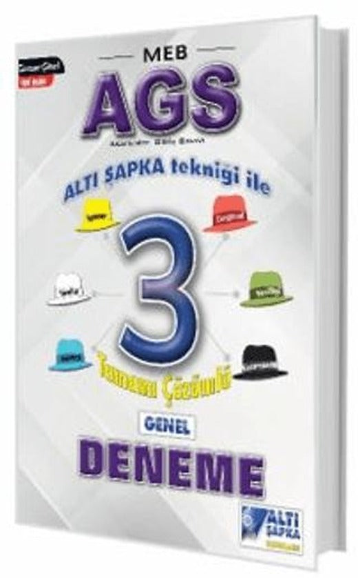 MEB-AGS Altı Şapka 3 Çözümlü Deneme