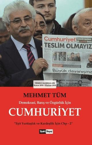 Demokrasi Barış ve Özgürlük İçin Cumhuriyet | Siyah Beyaz Yayınları (Ciltsiz)  - Resim 1
