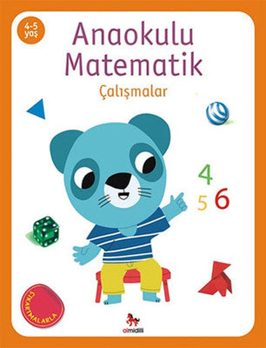 Anaokulu Matematik Çalışmalar 4-5 Yaş Çıkartmalarla | Almidilli