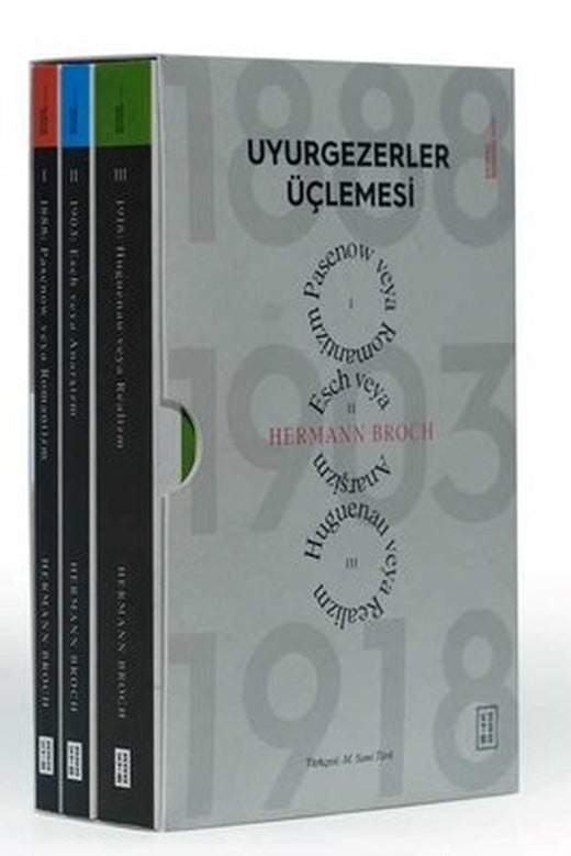 Uyurgezerler Üçlemesi Seti - 3 Kitap Takım - Kutulu | Ketebe Yayınları