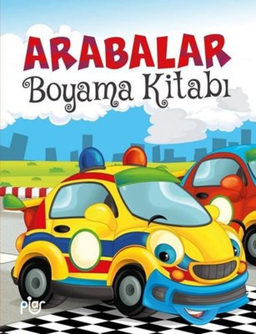 Arabalar Boyama Kitabı | Piar Yayınları