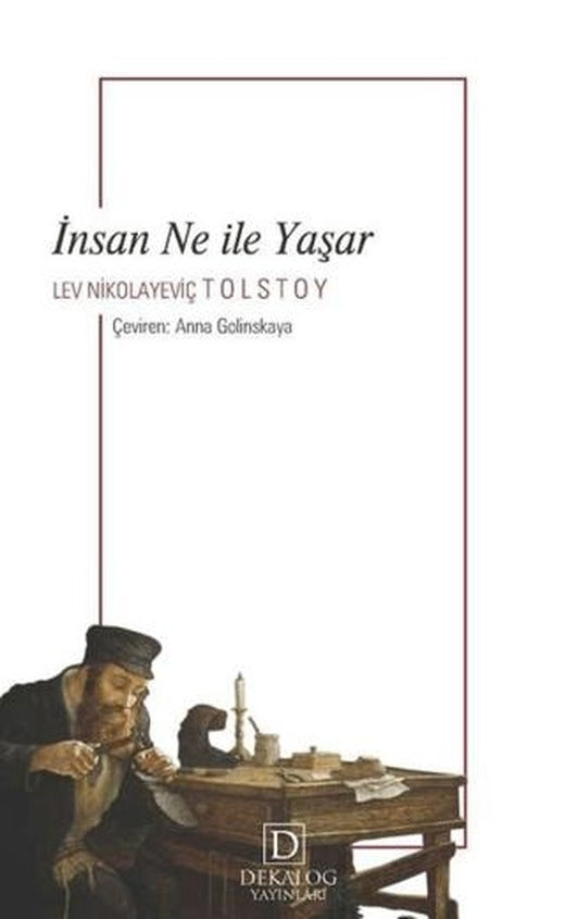 İnsan Ne İle Yaşar | Dekalog Yayınları (Ciltsiz)
