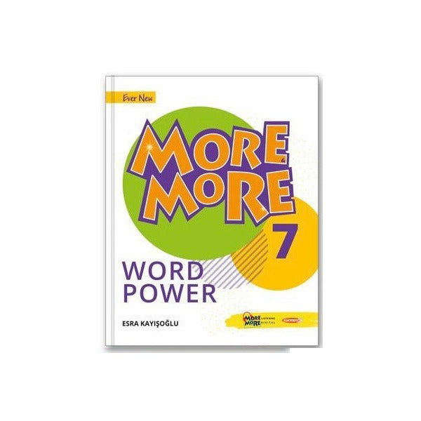7. Sınıf More and More English Word Power | Kurmay Yayınları (Ciltsiz)