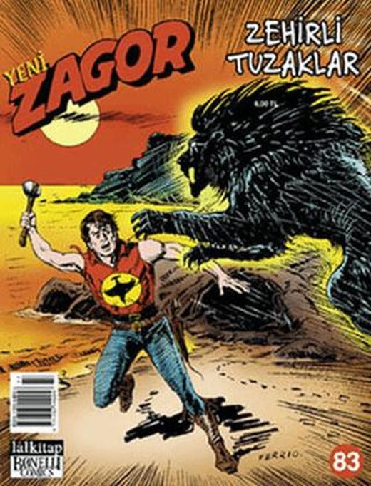 Yeni Zagor Sayı: 83 Zehirli Tuzaklar | Lal Kitap (Ciltsiz)