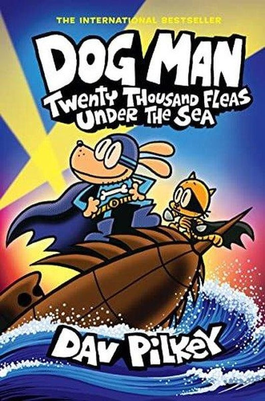 Dog Man 11: Twenty Thousand Fleas Under the Sea (Dog Man) | Scholastic US (Ciltli)