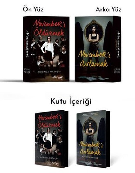 November Serisi Seti - 2 Kitap Takım - Kutulu | Ephesus Yayınları