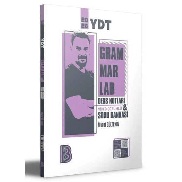 2026 YDT Grammar Lab Ders Notları ve Video Çözümlü Soru Bankası | Benim Hocam Yayınları (İnce Kapak)