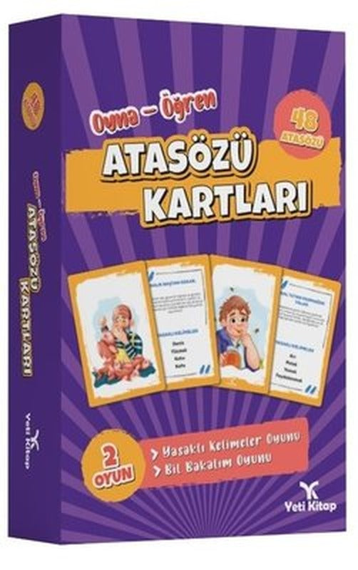 Oyna-Öğren Atasözü Kartları | Yeti Kitap