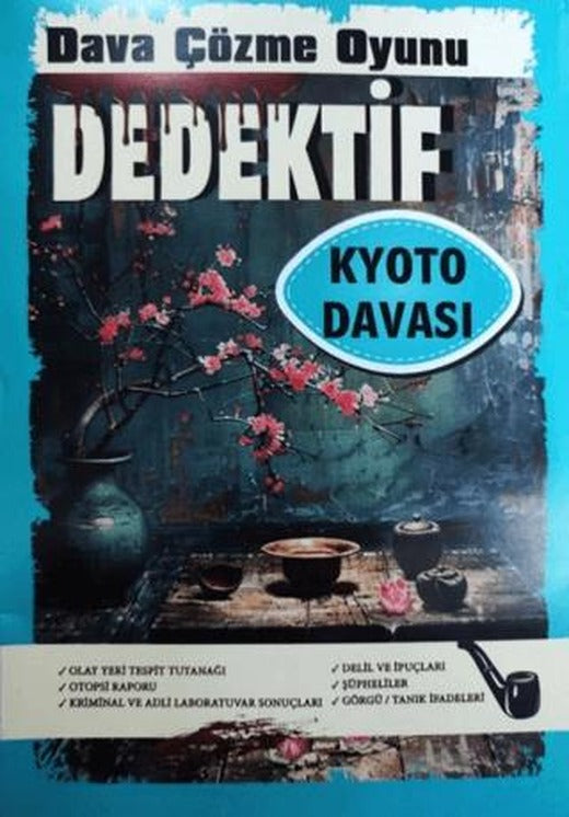Dedektif Dava Çözme Oyunu - Kyoto Davası | MT Dedektiflik (Ciltsiz)