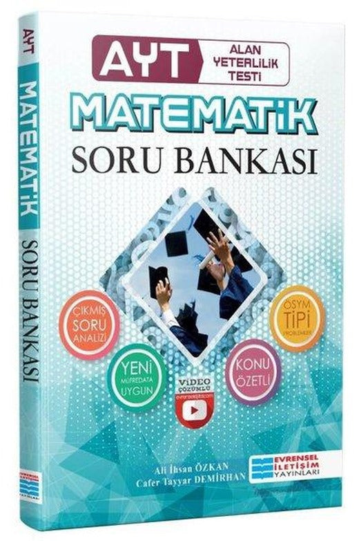 AYT Matematik Video Çözümlü Soru Bankası | Evrensel İletişim Yayınları (İnce Kapak)