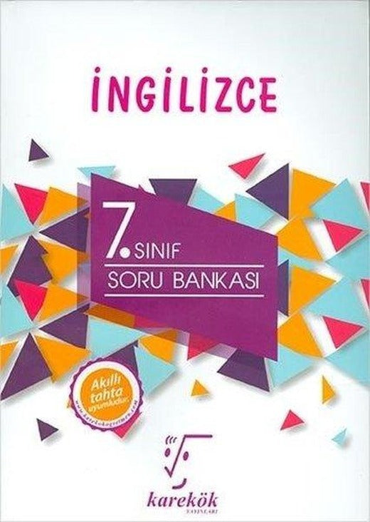 7.Sınıf İngilizce Soru Bankası | Karekök Eğitim Yayın (İnce Kapak)