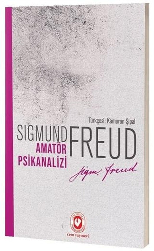 Amatör Psikanalizi | Cem Yayınevi (Ciltsiz)