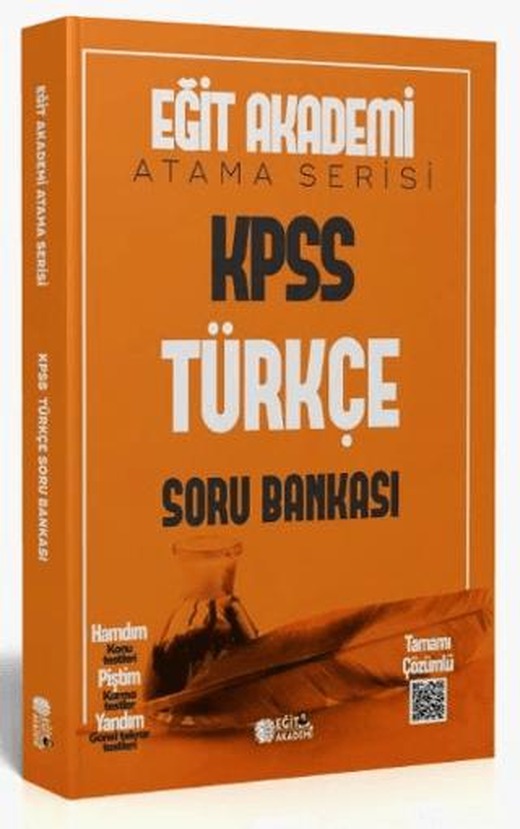 KPSS Türkçe Atama Serisi Soru Bankası | Eğit Akademi (Ciltsiz)
