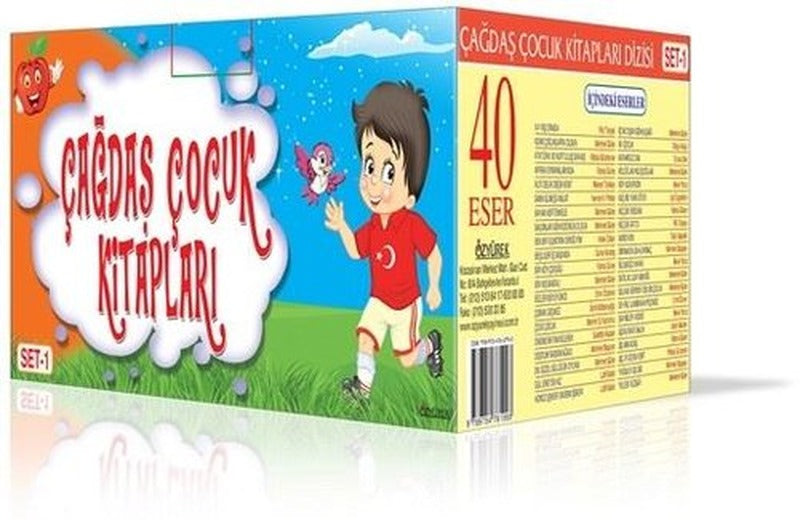Çağdaş Çocuk Kitapları Dizisi 1 (40 Kitap Kutulu) | Özyürek Yayınevi