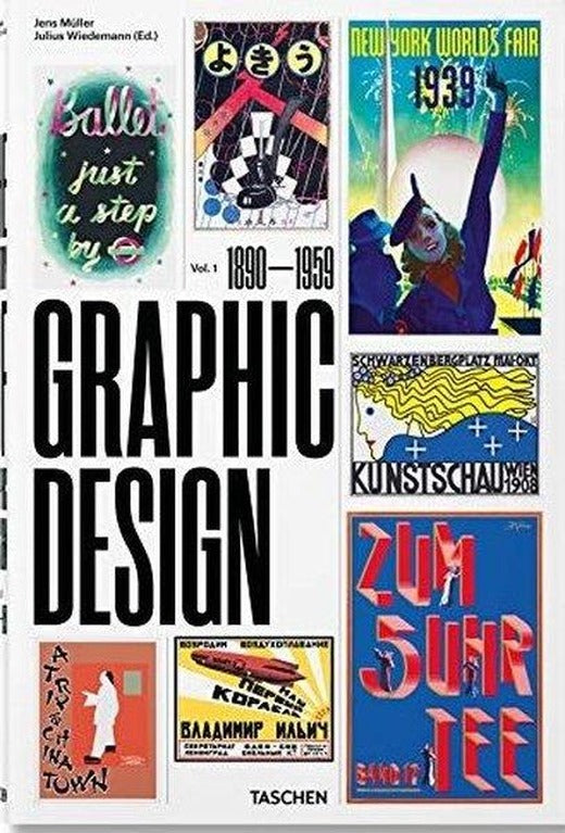 The History of Graphic Design : 1890-1959 1 | Taschen (Ciltli)