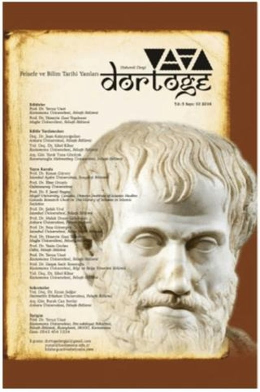 Dörtöğe Felsefe ve Bilim Tarihi Yazıları Hakemli Dergi Yıl: 5 Sayı: 10 | Dörtöğe Dergisi (Ciltsiz)