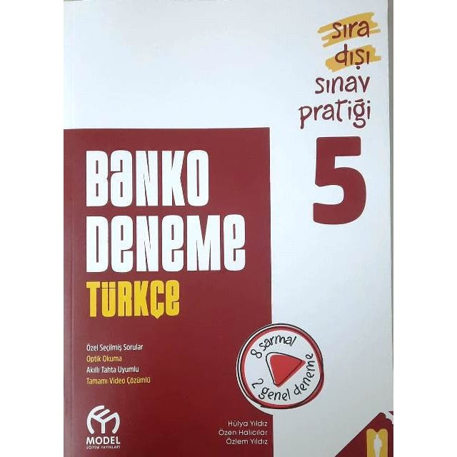 5. Sınıf Türkçe Banko Deneme | Model Eğitim Yayıncılık (Ciltsiz)