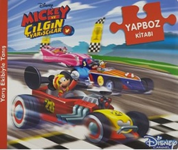 Disney Mickey Mouse ve Çılgın Yarışçılar | Doğan Çocuk (Ciltli)