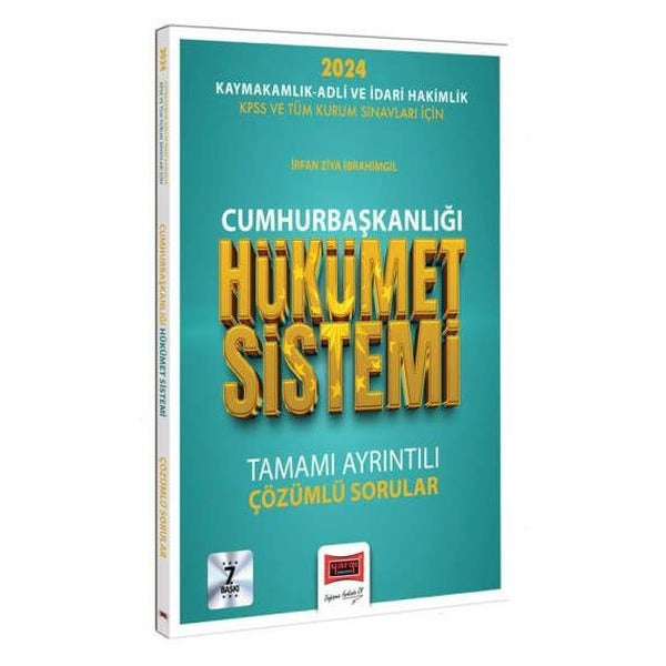 2024 Cumhurbaşkanlığı Hükümet Sistemi | Yargı Yayınevi (Ciltsiz)