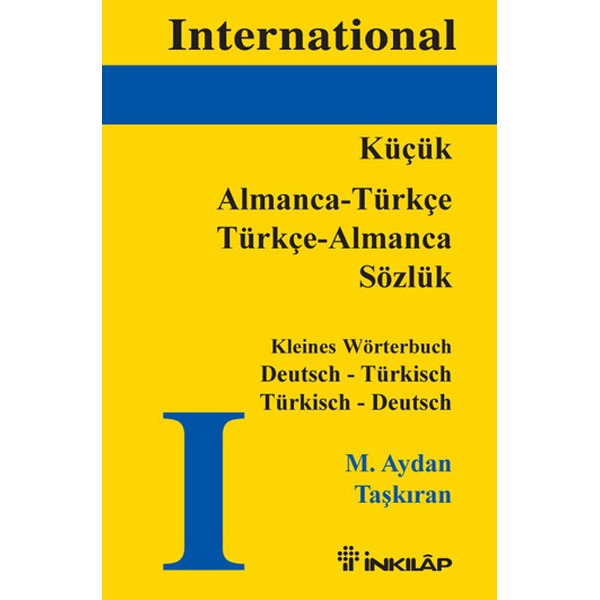 International Almanca - Türkçe Türkçe - Almanca Sözlük | İnkılap Yayınları