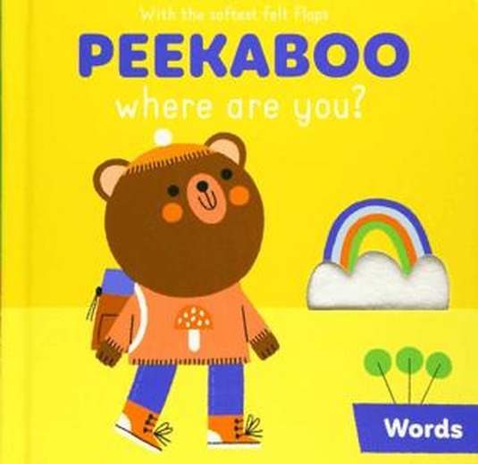 Peekaboo, Where are you?: Words | Yoyo Books (Ciltli)