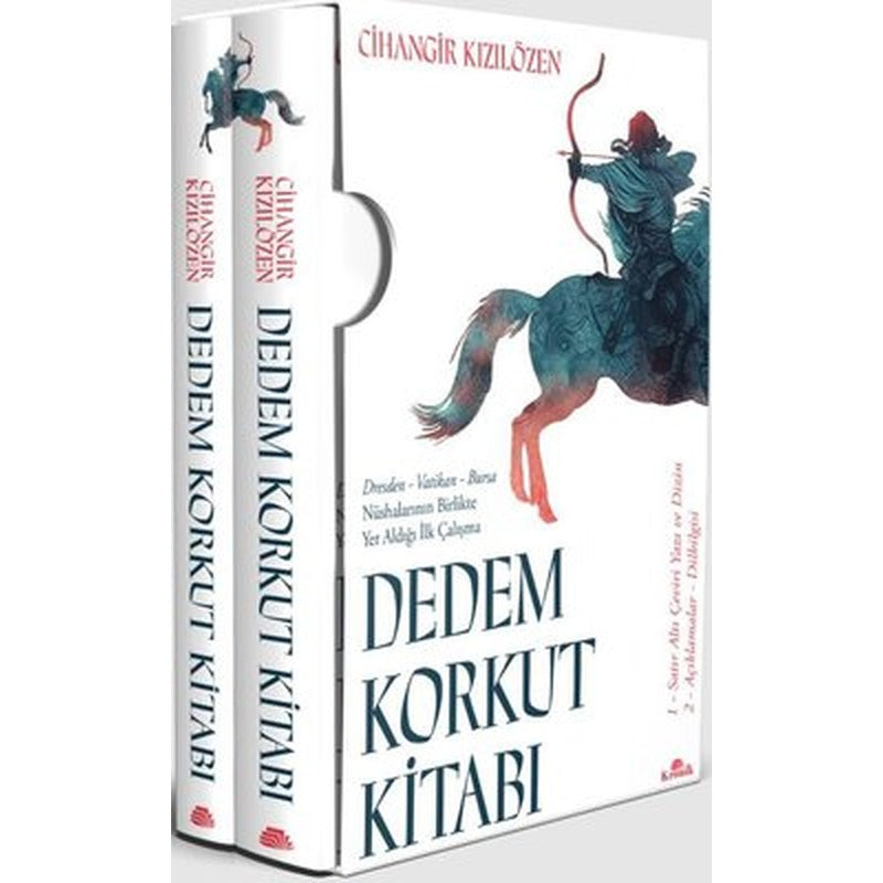 Dedem Korkut Kitabı Seti - 2 Kitap Takım Kutulu | Kronik Kitap (İnce Kapak)