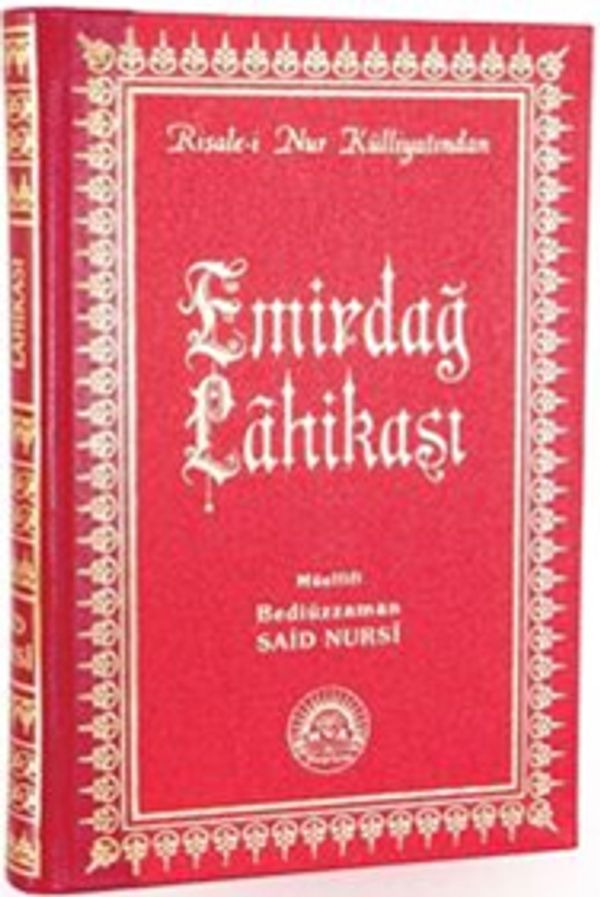 Emirdağ Lahikası (Büyük Boy - Sırtı Deri) | Envar Neşriyat (Ciltli)