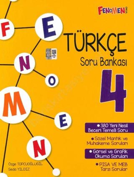 4. Sınıf Türkçe Fenomen Soru Bankası