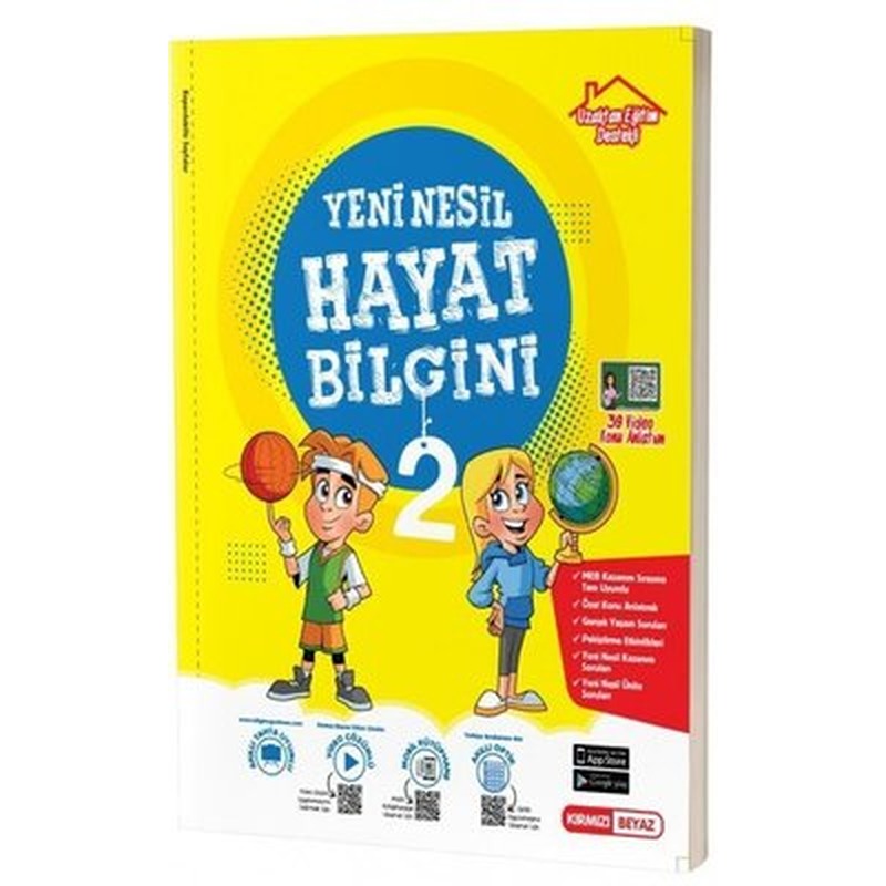 2. Sınıf Yeni Nesil Hayat Bilgini | Kırmızı Beyaz Yayınları-Eğitim
