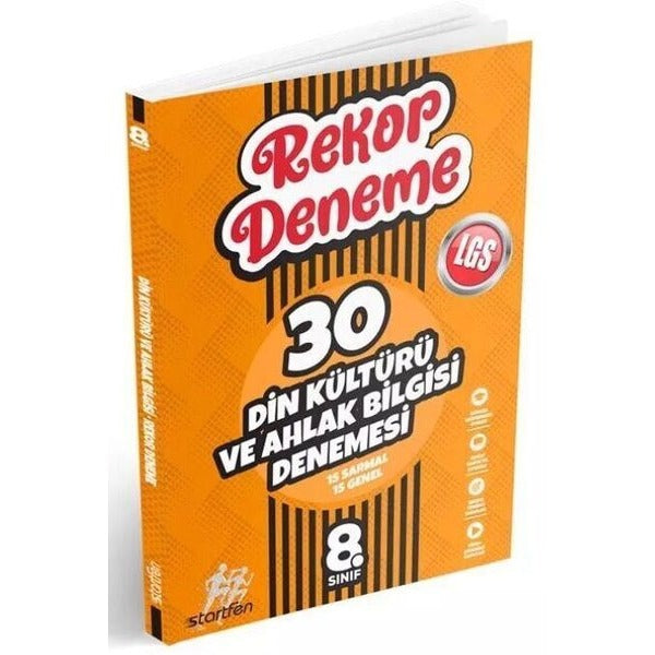 8. Sınıf Din Kültürü Ve Ahlak Bilgisi Rekor Deneme | Startfen Yayınları (İnce Kapak)