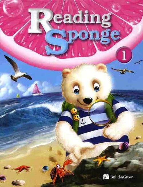 Reading Sponge 1 with Workbook + CD | Build and Grow Publishing (Ciltsiz)