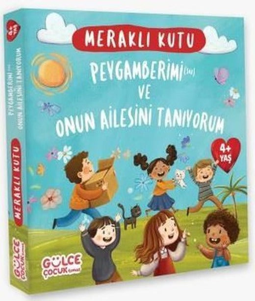 Peygamberimi ve Onun Ailesini Tanıyorum - Meraklı Kutu Seti - 4 Kitap Takım | Gülce Çocuk (İnce Kapak)