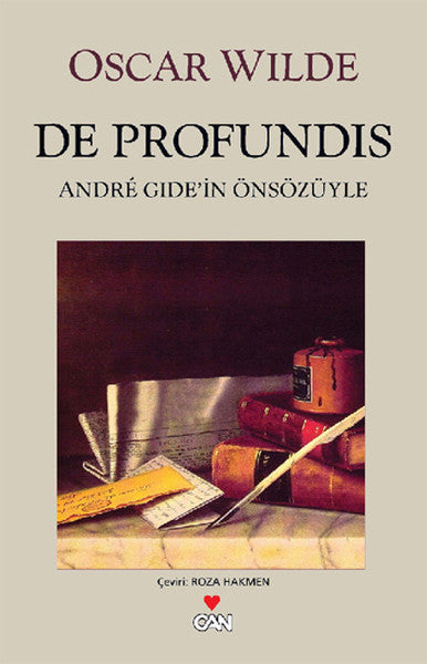 Can Yayınları De Profundis - Oscar Wilde kitap kapağı
