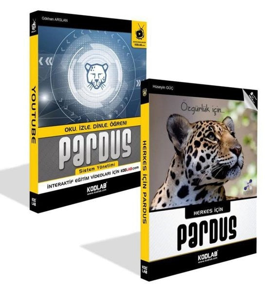 Pardus Eğitim Seti - 2 Kitap Takım | Kodlab (İnce Kapak)
