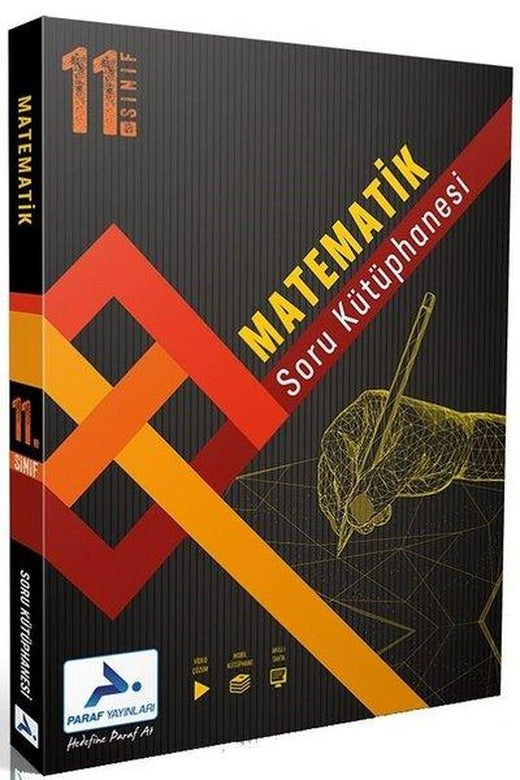 11.Sınıf Matematik Soru Kütüphanesi | PRF Paraf Yayınları (İnce Kapak)