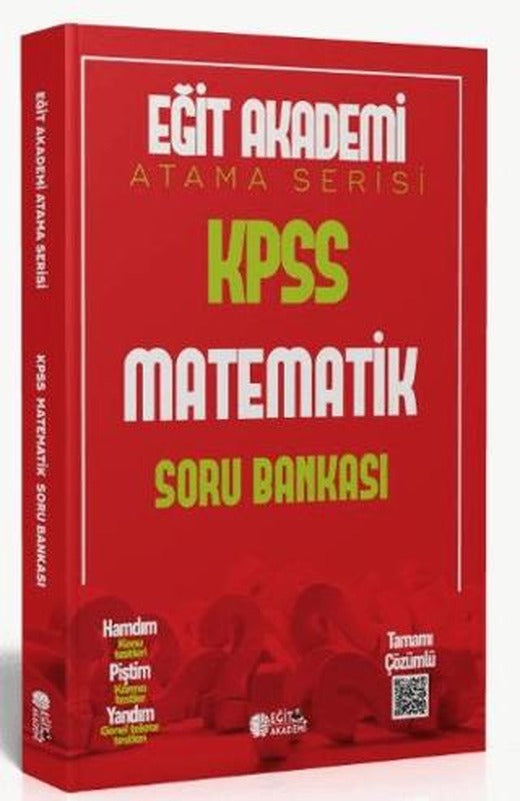 KPSS Matematik Atama Serisi Soru Bankası | Eğit Akademi (Ciltsiz)