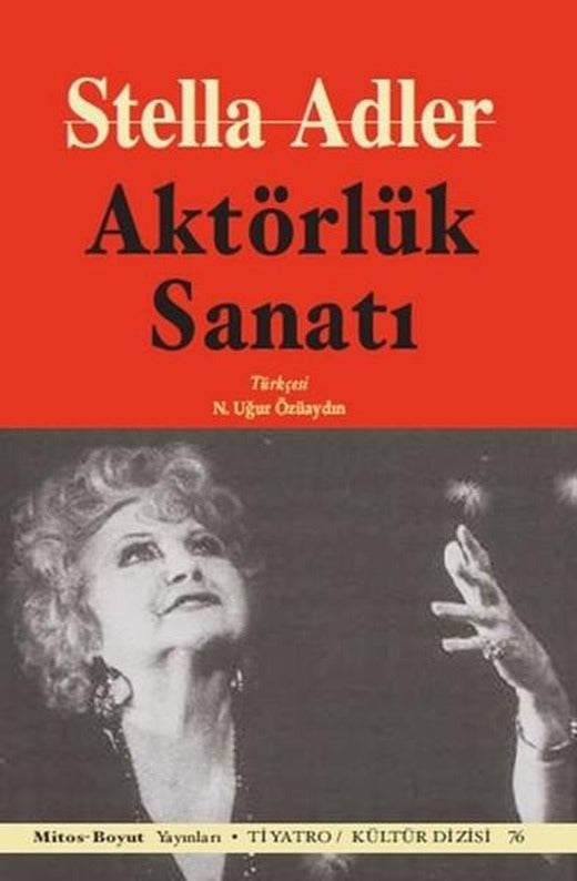 Aktörlük Sanatı | Mitos Boyut Yayınları - Tiyatro - Kültür Dizisi (İnce Kapak)