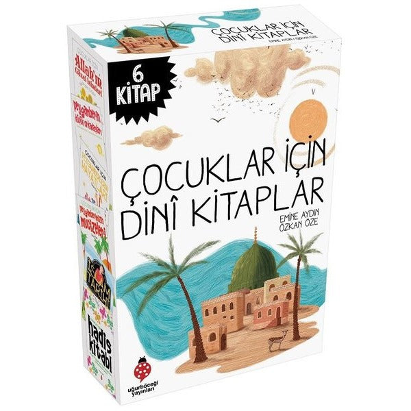 Çocuklar İçin Dini Kitaplar Seti - 6 Kitap Takım | Uğurböceği (İnce Kapak)