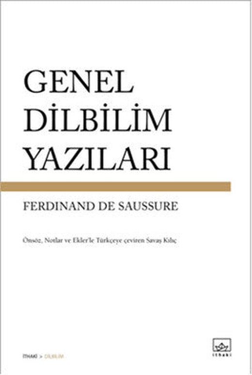 Genel Dilbilim Yazıları | İthaki Yayınları