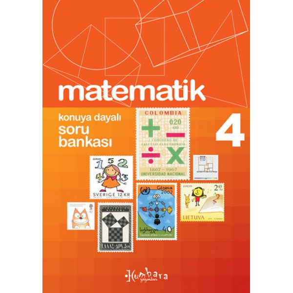 Matematik 4. Sınıf Soru Bankası | Kumbara Yayınları - Yayınevi Genel Dizisi (İnce Kapak)