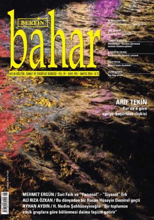 Berfin Bahar Aylık Kültür, Sanat ve Edebiyat Dergisi Sayı: 195 | Berfin Bahar Dergisi (Ciltsiz)