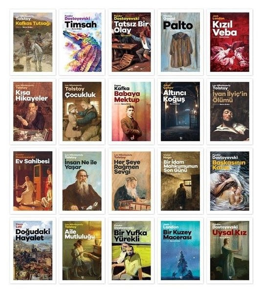Klasik Romanlar - 20 Kitap Takım | Halk Kitabevi (Ciltsiz)