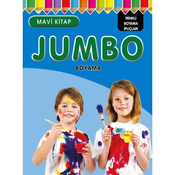 Jumbo Boyama - Mavi Kitap | Parıltı Yayınları
