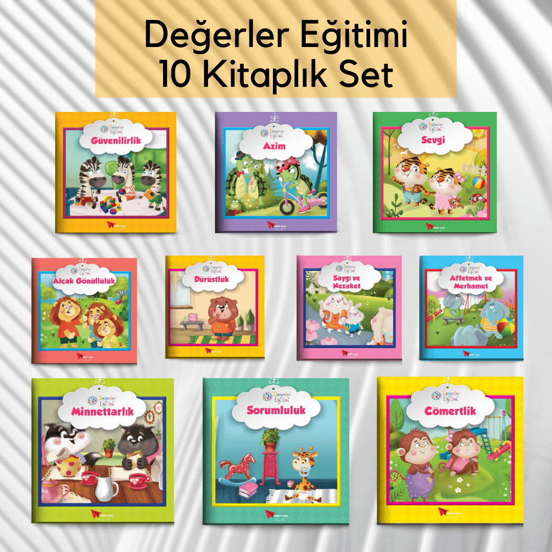 Değerler Eğitimi Serisi kitap kapağı