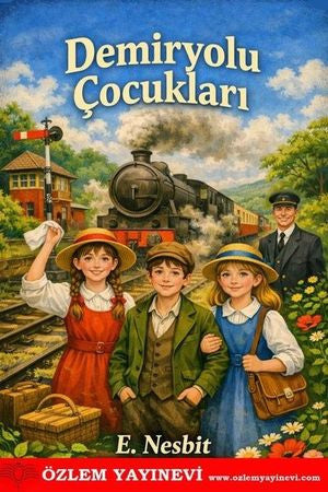 Demiryolu Cocukları - E. Nesbit kitap kapağı