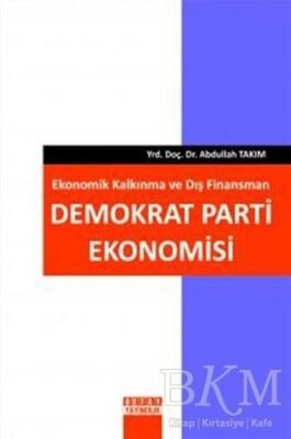 Demokrat Parti Ekonomisi - Abdullah Takım kitap kapağı