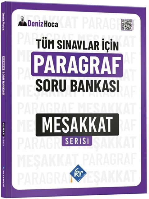 Tüm Sınavlar İçin Paragraf Soru Bankası Meşakkat Serisi - Deniz Bozkurt kitap kapağı