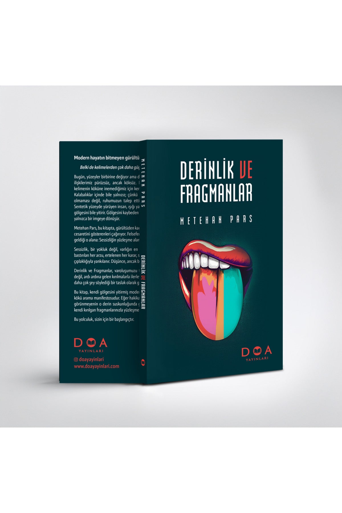 Derinlik ve Fragmanlar - Metehan Pars kitap kapağı